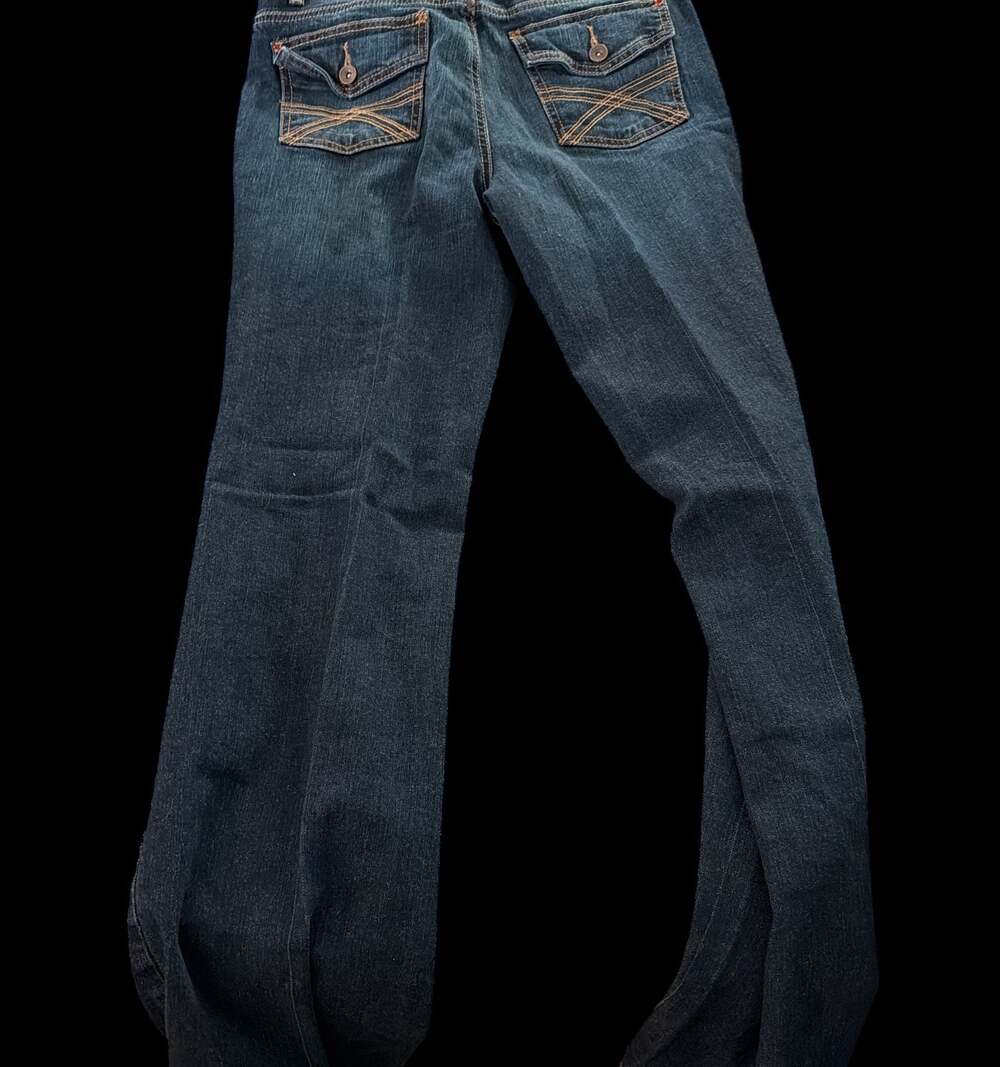 Tommy Hilfiger Freedom Bootcut Flap Pocket Dark Wash Jeans